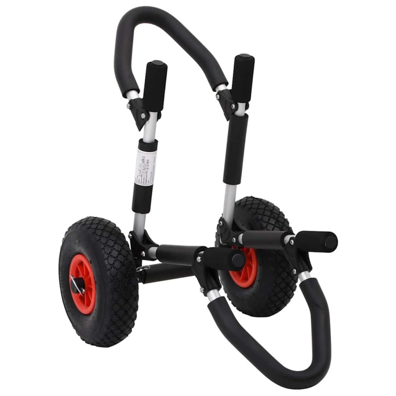 vidaXL Καροτσάκι SUP για ιστιοσανίδα Πτυσσόμενο 45 κ. Αλουμινίου