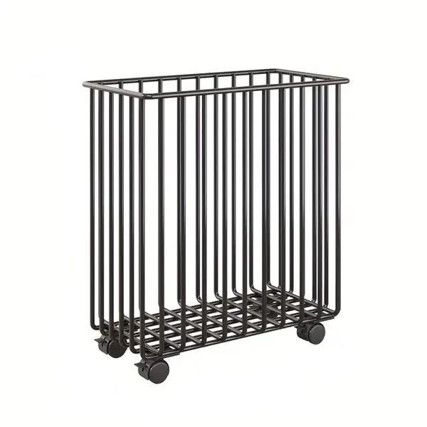 Καλάθι αποθήκευσης μαύρο Υ44x40x20,5εκ.