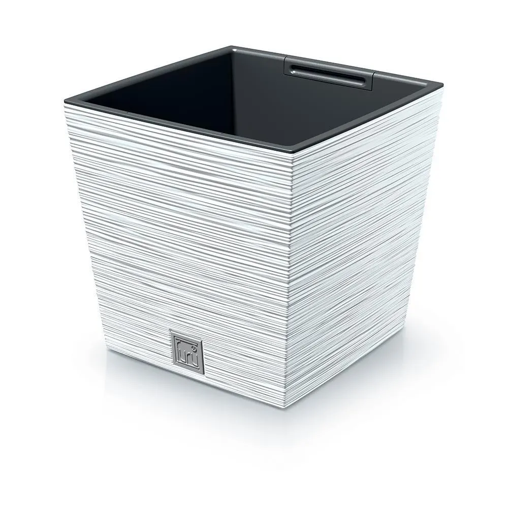 Γλάστρα - κασπώ FURU eco white Y29x29,5x29,5εκ.
