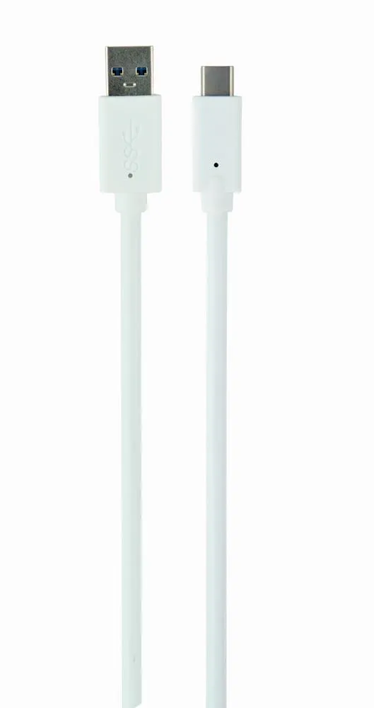 ΚΑΛΩΔΙΟ USB-C ΣΕ USB3 1M ΛΕΥΚΟ/CCP-USB3-AMCM-1M-W GEMBIRD