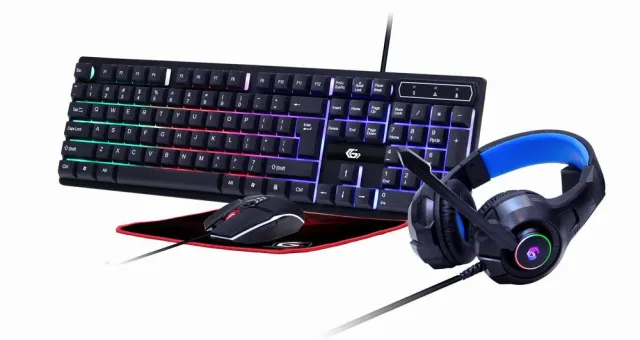 ΠΛΗΚΤΡΟΛΟΓΙΟ USB GAMING KIT ENG/GHOST GGS-UMGL4-02 GEMBIRD