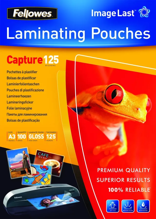 ΛΑΜΙΝΑΤΟΡΑΣ POUCH IMAGELAST/A3 125 100PCS 5307506 FELLOWES