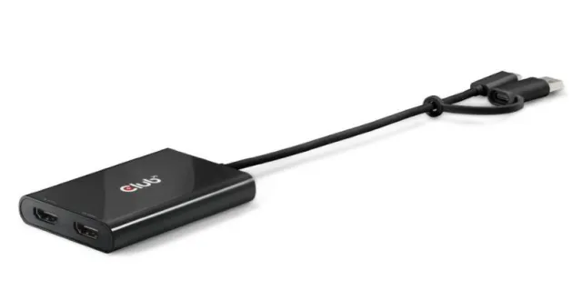 ΠΡΟΣΑΡΜΟΓΕΑΣ I/O USB-C ΣΕ HDMI/DUAL CSV-1475 CLUB3D