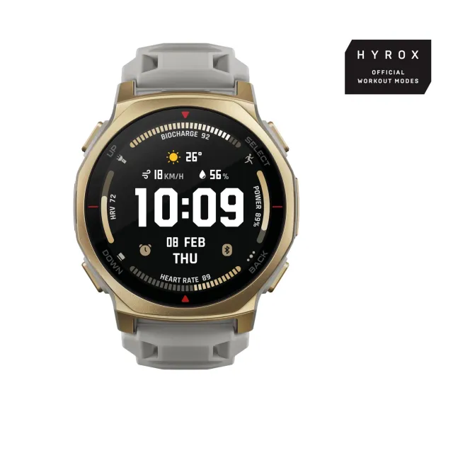 SMARTWATCH T-REX 3 PRO 44MM/ΑΡΓΥΡΟ ΧΡΥΣΟ W2548GL2N AMAZFIT
