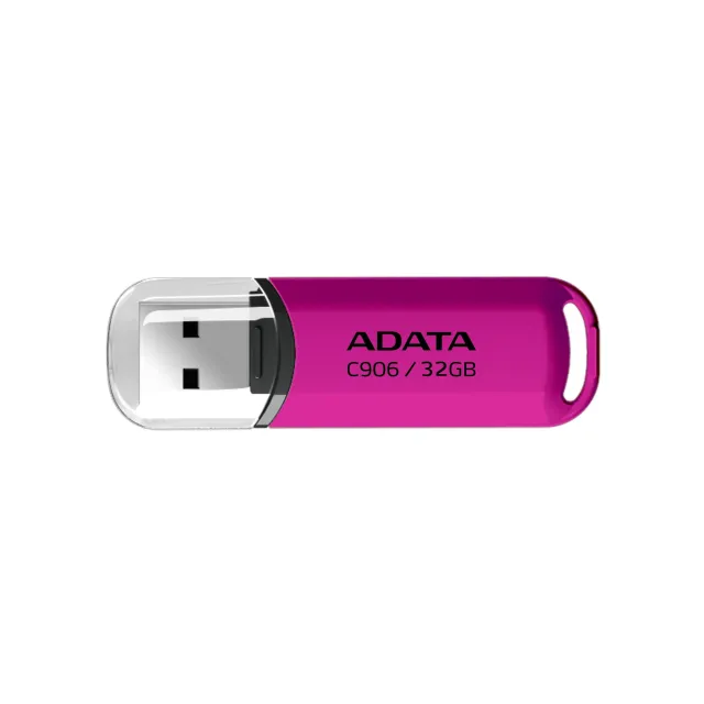 ΜΝΗΜΗ FLASH USB2 32GB/ΡΟΖ AC906-32G-RPP ADATA