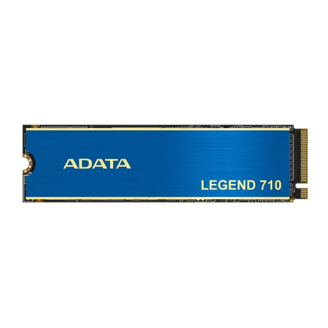 SSD ADATA LEGEND 710, 1TB, M.2, PCIE, NVMe, 3D NAND, Ταχύτητα εγγραφής 1800 MBytes/δευτ., Ταχύτητα ανάγνωσης 2400 MBytes/δευτ., TBW 260 TB, MTBF 1500000 ώρες (ALEG-710-1TCS)