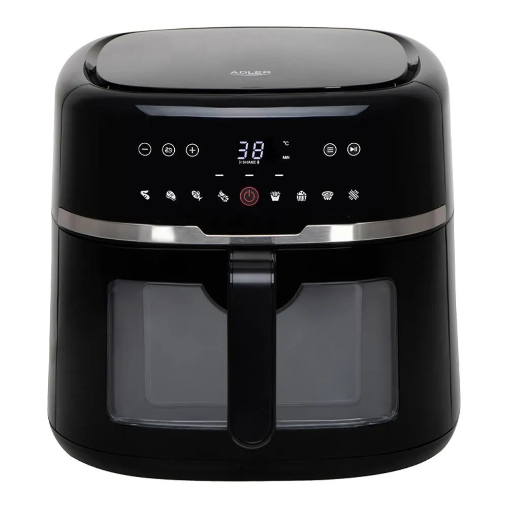 Air Fryer Adler 8lt μαύρο