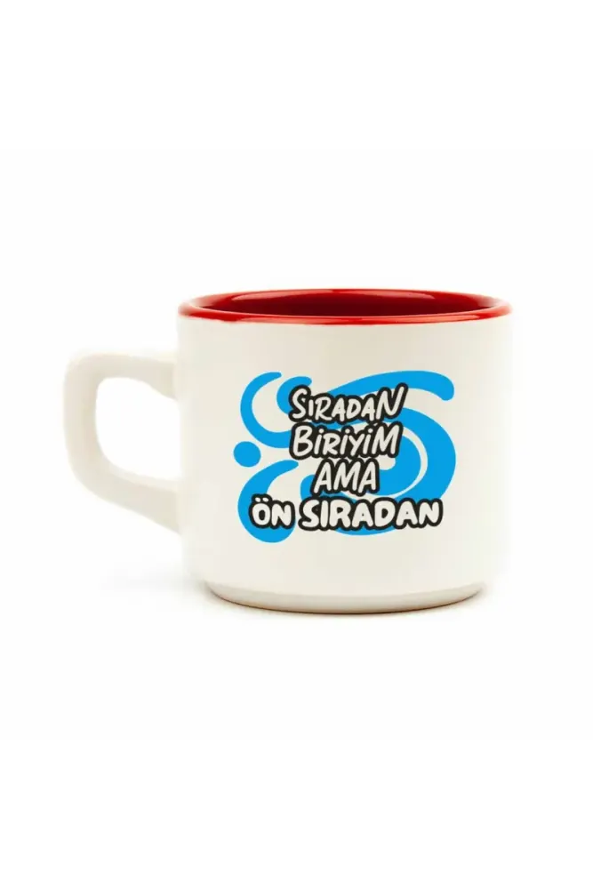 Κεραμική κούπα μοντέρνου στυλ Μπεζ 7x7x6 cm