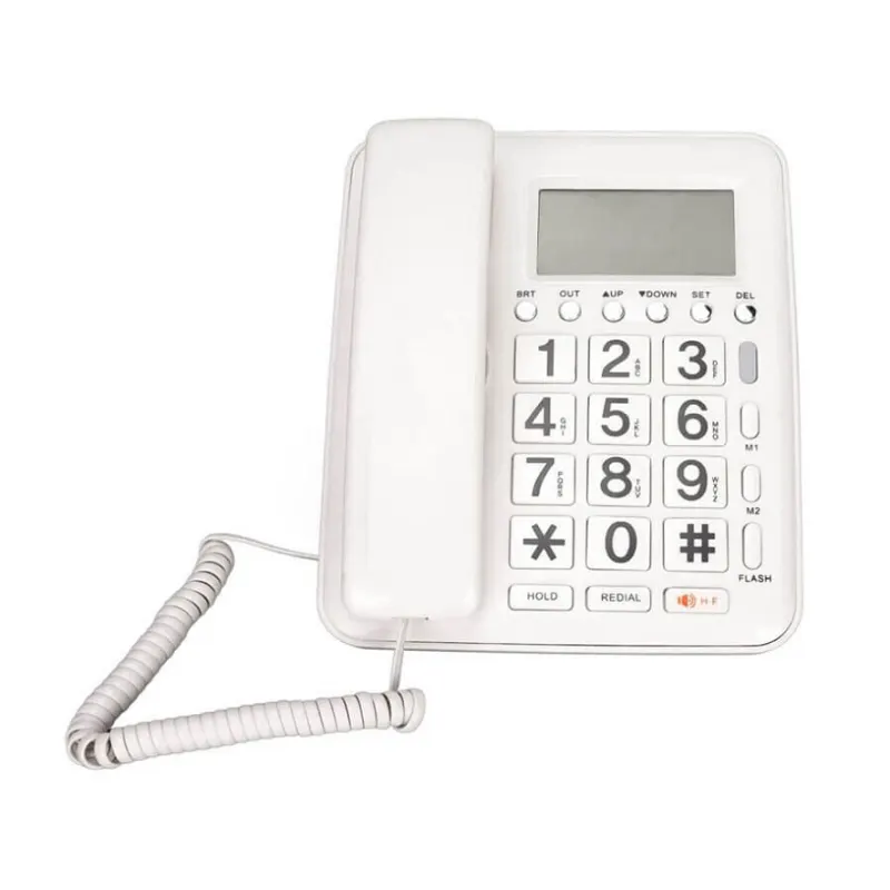 Ενσύρματο σταθερό τηλέφωνο - OHO-933 - 659337 - White