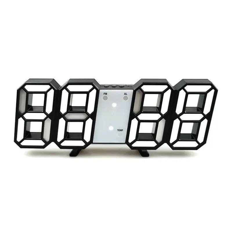 Ψηφιακό ρολόι - Ξυπνητήρι - 6609 - 466097 - Black