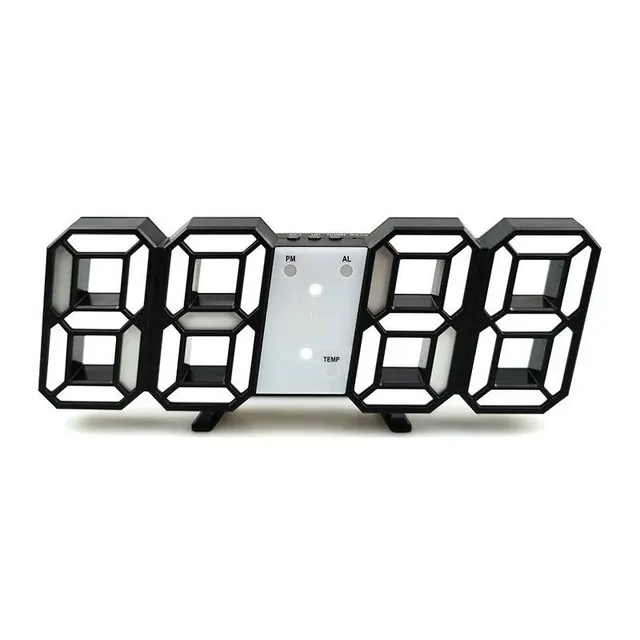 Ψηφιακό ρολόι - Ξυπνητήρι - 6609 - 466097 - Black