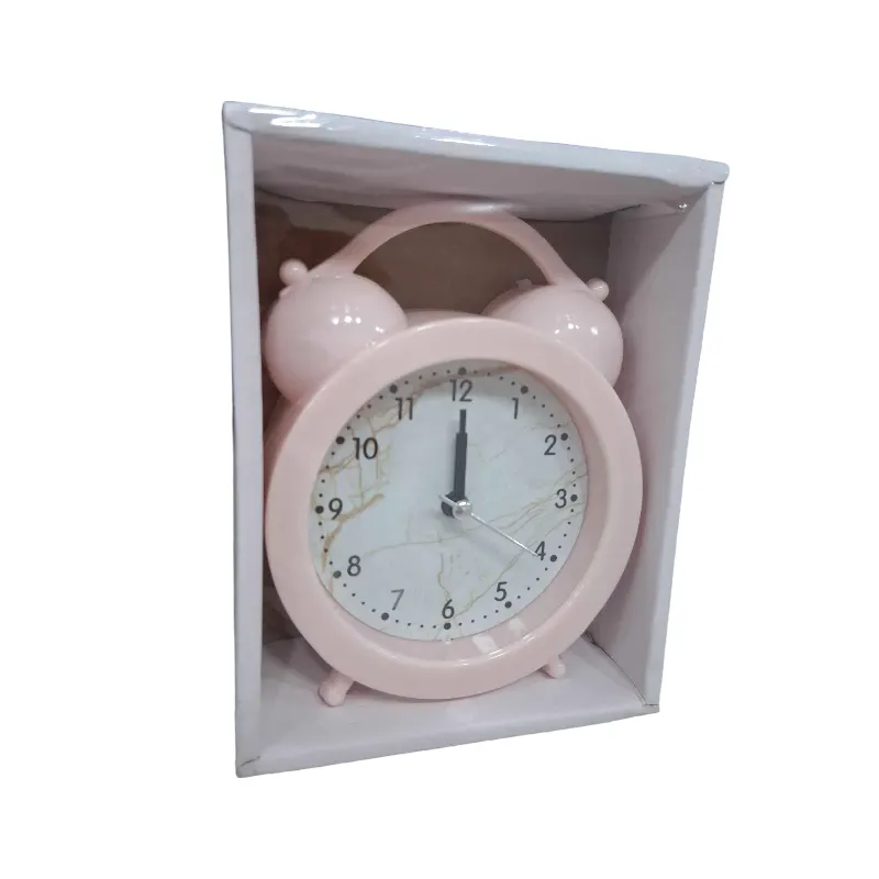Επιτραπέζιο ρολόι - Ξυπνητήρι - 616D - 906168 - Pink