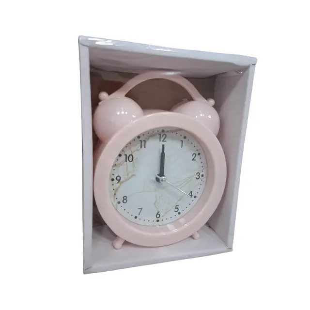 Επιτραπέζιο ρολόι - Ξυπνητήρι - 616D - 906168 - Pink