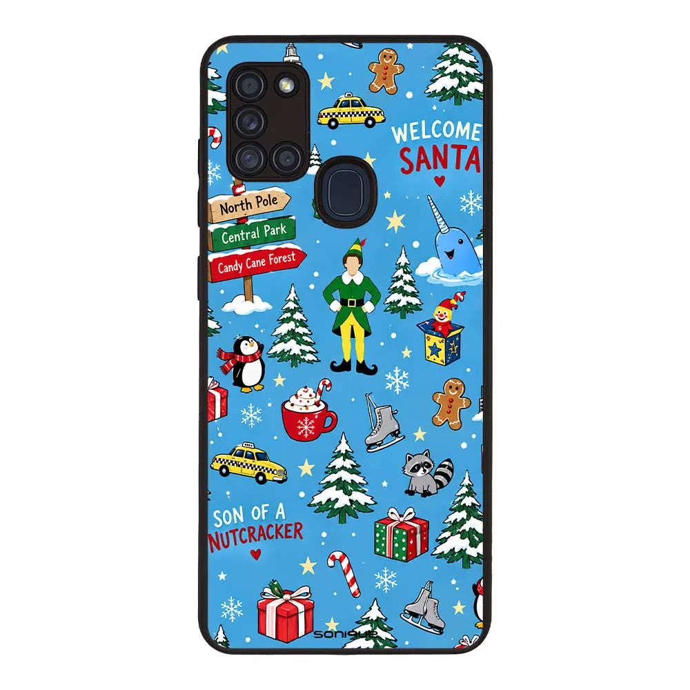 Θήκη Sonique It's Christmas Time Series για Samsung Galaxy A21s Elf