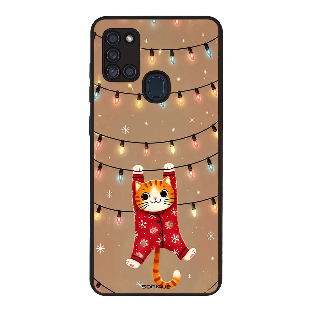 Θήκη Sonique It's Christmas Time Series για Samsung Galaxy A21s Blinding Lights