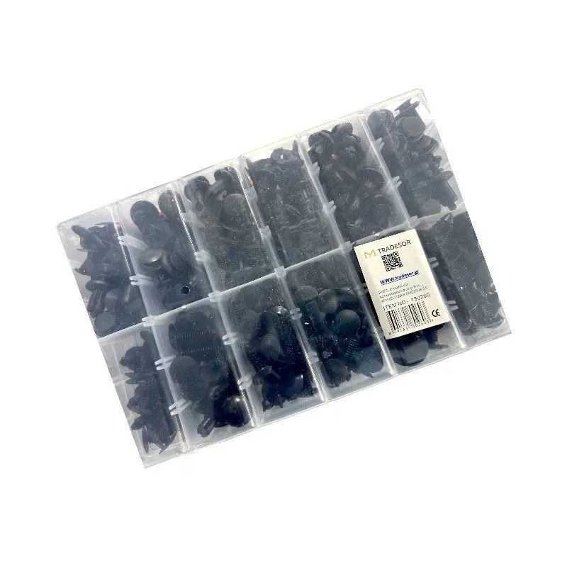 Σετ συνδετήρες αυτοκινήτου 12 τύπων - 240pcs - 180260