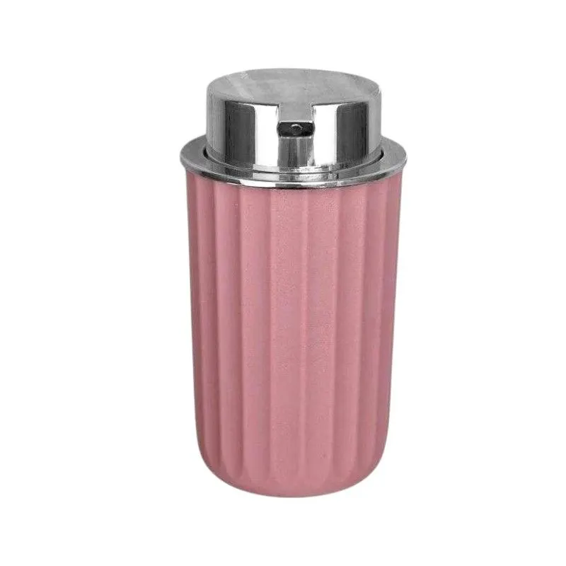 Θήκες κρεμοσάπουνου Dispenser πλαστικές - Σετ 5pcs - Pink - 21739