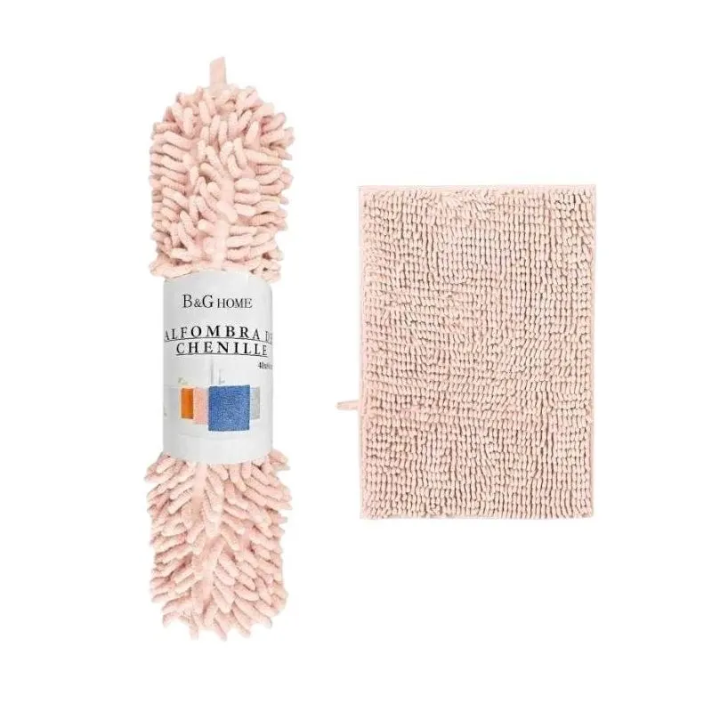 Πατάκι μπάνιου - M0839 - 40x60cm - Light Pink - 20868