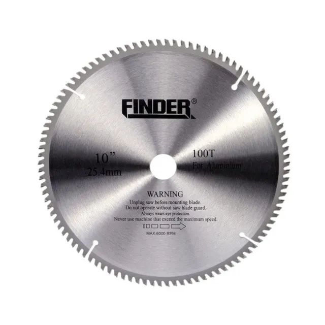Δίσκος κοπής αλουμινίου - TCT - 10" - Φ255 - 100T - Finder - 196005