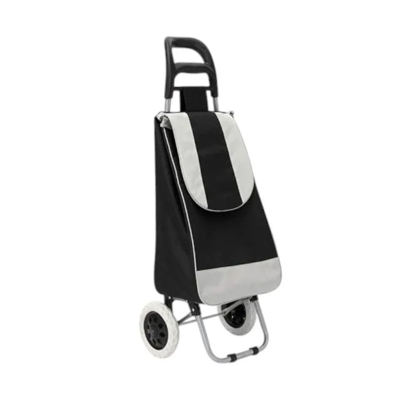 Υφασμάτινο καρότσι λαϊκής - ZZ 302B-2X - 981263 - Black