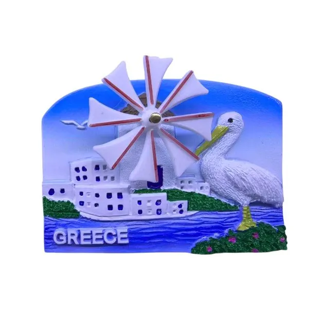 Τουριστικό μαγνητάκι Souvenir - Σετ 12pcs - Greece - 678488