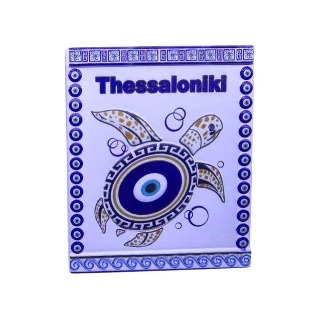 Τουριστικό μαγνητάκι Souvenir - Σετ 12pcs - Thessaloniki - 678442