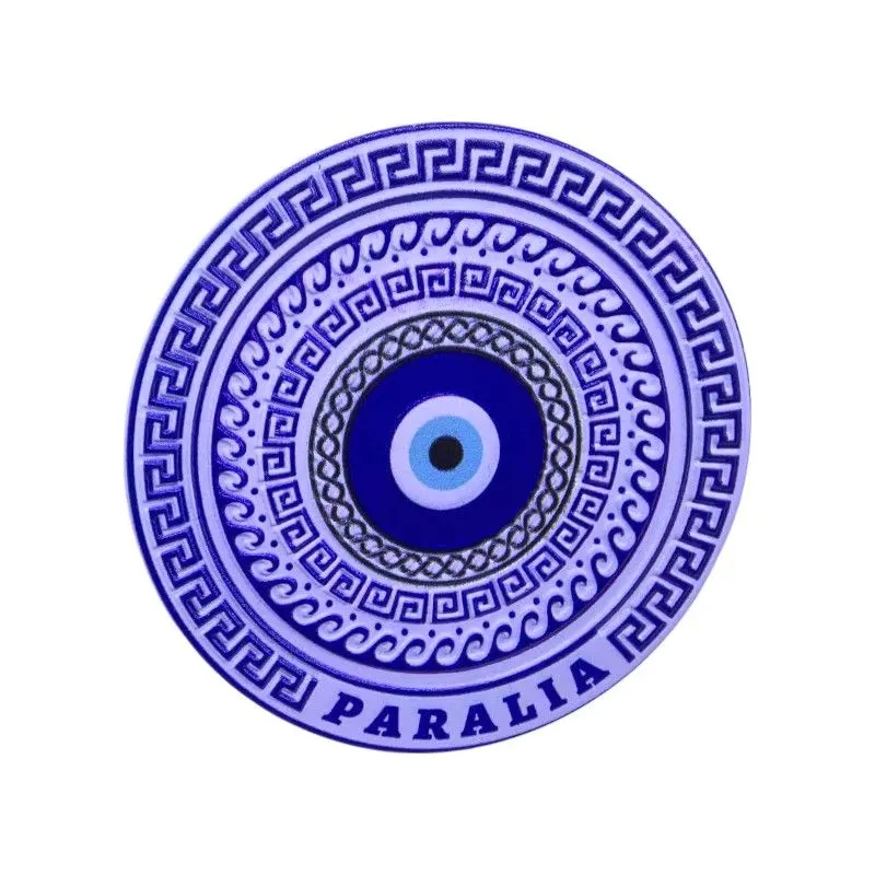 Τουριστικό μαγνητάκι Souvenir - Σετ 12pcs - Paralia - 678433