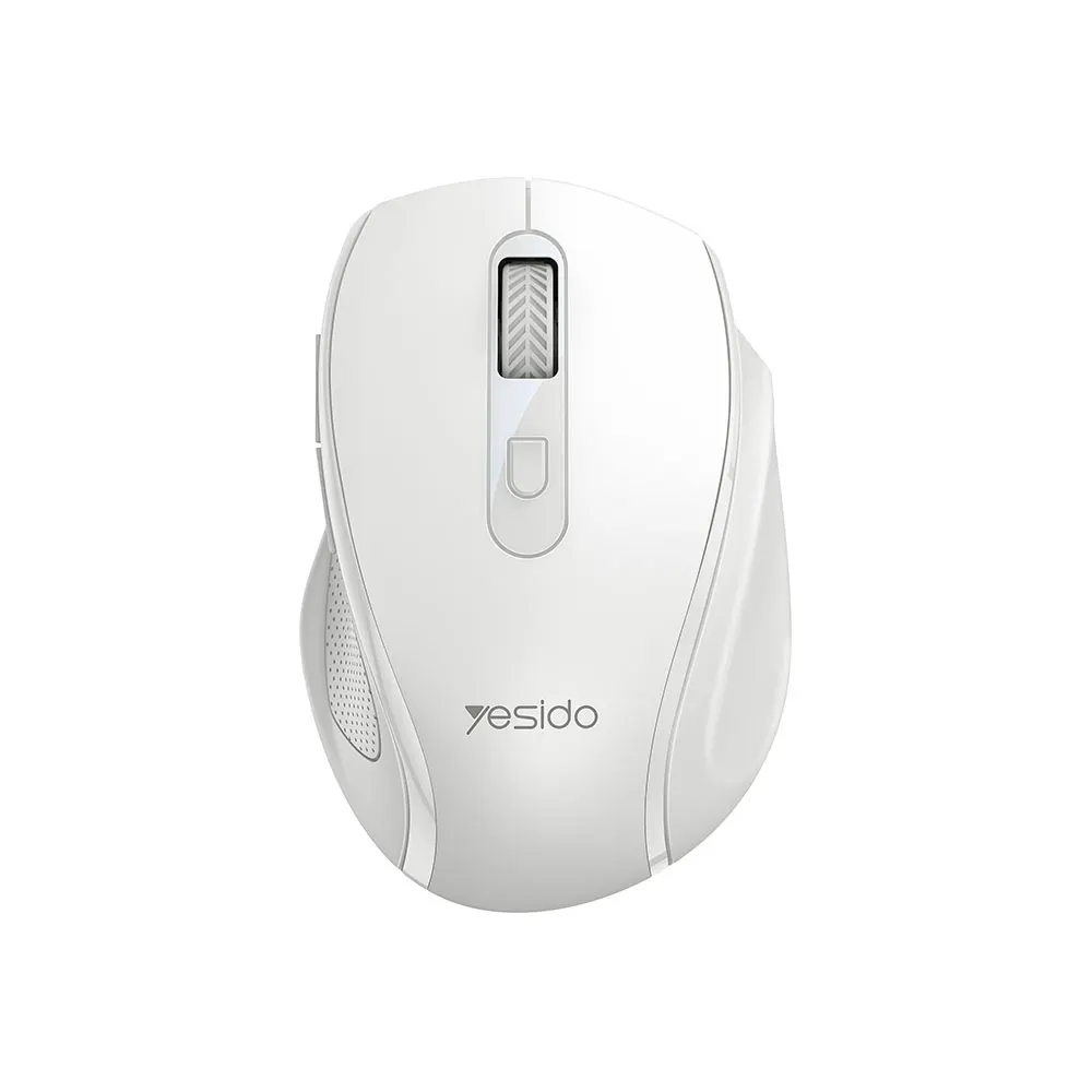 Ασύρματο Ποντίκι Yesido KB45 2.4G 2400DPI με 6 Πλήκτρα Λευκό