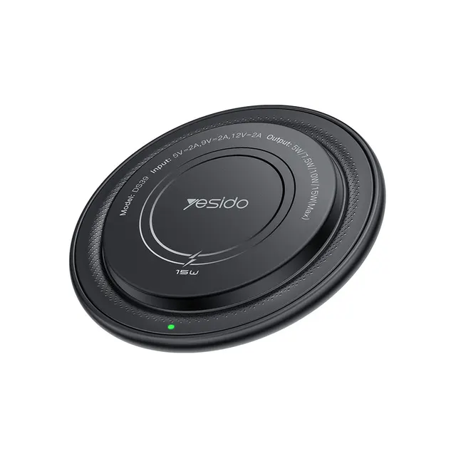 Ασύρματος Μαγνητικός Φορτιστής Yesido DS39 15W Μαύρο