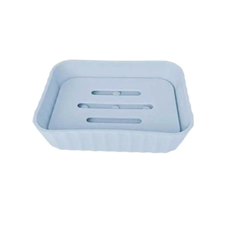 Σαπουνοθήκες μπάνιου πλαστικές - Σετ 5pcs - Light Blue - 21676