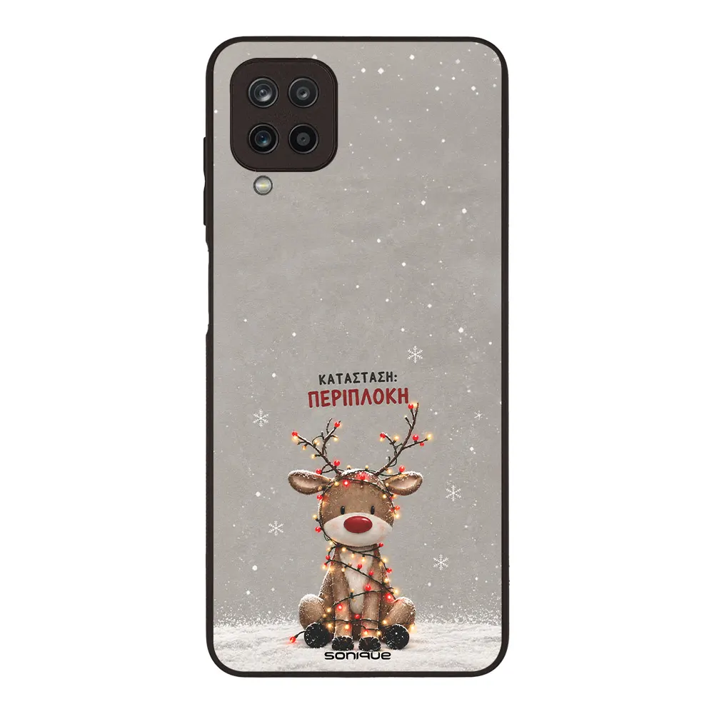 Θήκη Sonique It's Christmas Time Series για Samsung Galaxy A12 Περίπλοκη