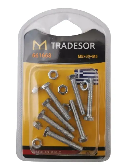 Βίδες - 5X30mm - Σετ 12 πακέτα - 661668