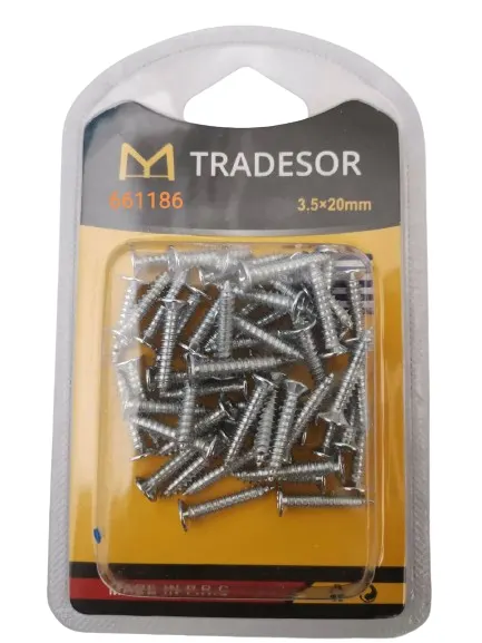 Βίδες - 3.5X20mm - Σετ 12 πακέτα - 661186