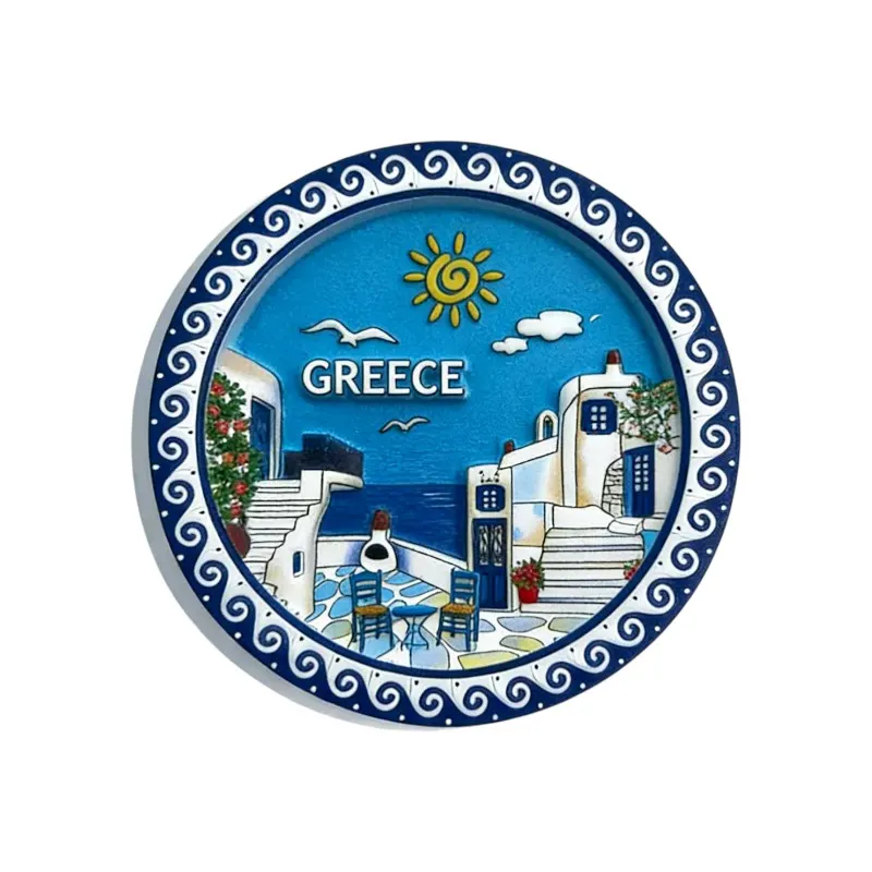 Τουριστικό μαγνητάκι Souvenir - Σετ 12pcs - Greece - 678542