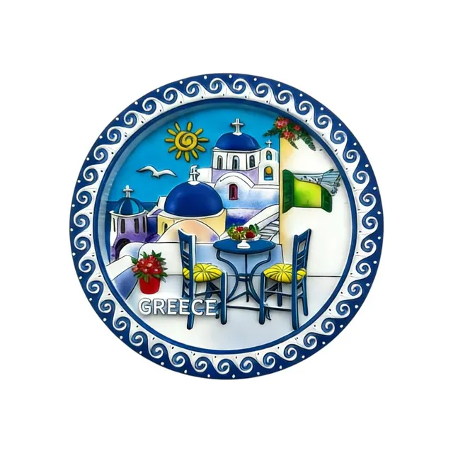 Τουριστικό μαγνητάκι Souvenir - Σετ 12pcs - Greece - 678534