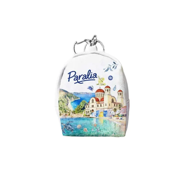 Πορτοφόλι Souvenir μπρελόκ mini - Σετ 10pcs - PVC - Paralia - 7*9*4.5cm - 871791