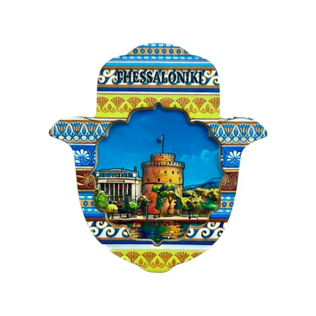 Τουριστικό μαγνητάκι Souvenir - Σετ 12pcs - Thessaloniki - 678561