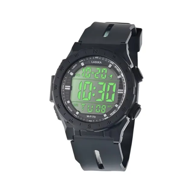 Ψηφιακό ρολόι χειρός - WF173 - Lasika - 115151 - Black/Black