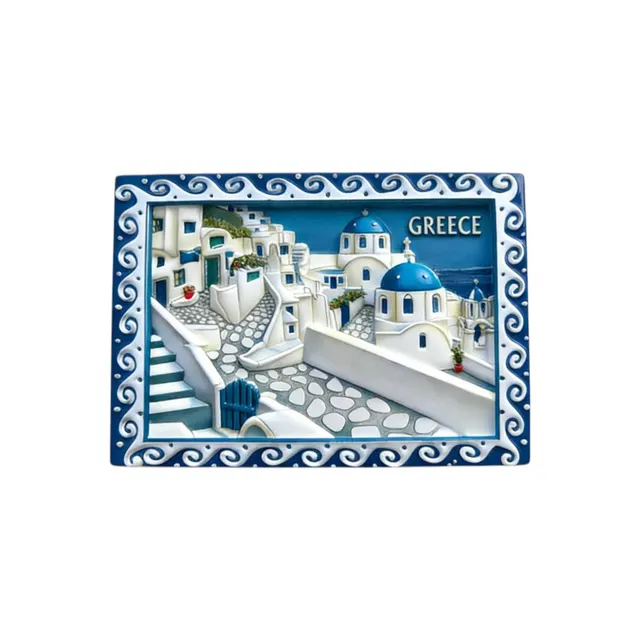 Tουριστικό μαγνητάκι Souvenir - Σετ 12pcs - Greece - 678516