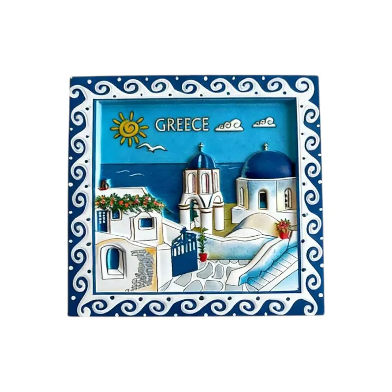 Tουριστικό μαγνητάκι Souvenir - Σετ 12pcs - Greece - 678509