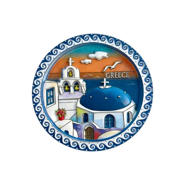 Tουριστικό μαγνητάκι Souvenir - Σετ 12pcs - Greece - 678530