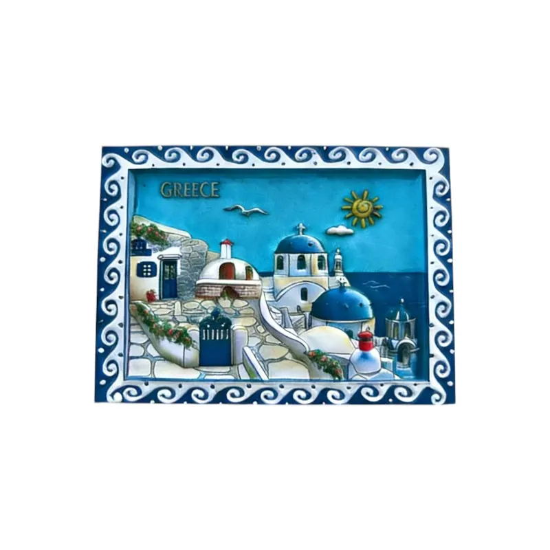 Tουριστικό μαγνητάκι Souvenir - Σετ 12pcs - Greece - 678514