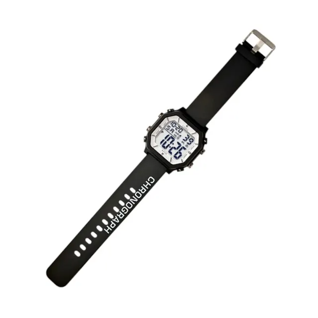 Ψηφιακό ρολόι χειρός - WF176 - Lasika - 115153 - Black/White