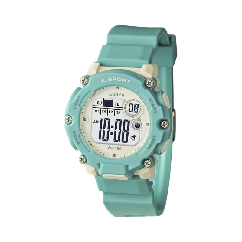 Ψηφιακό ρολόι χειρός - WF156 - Lasika - 115143 - Mint Green
