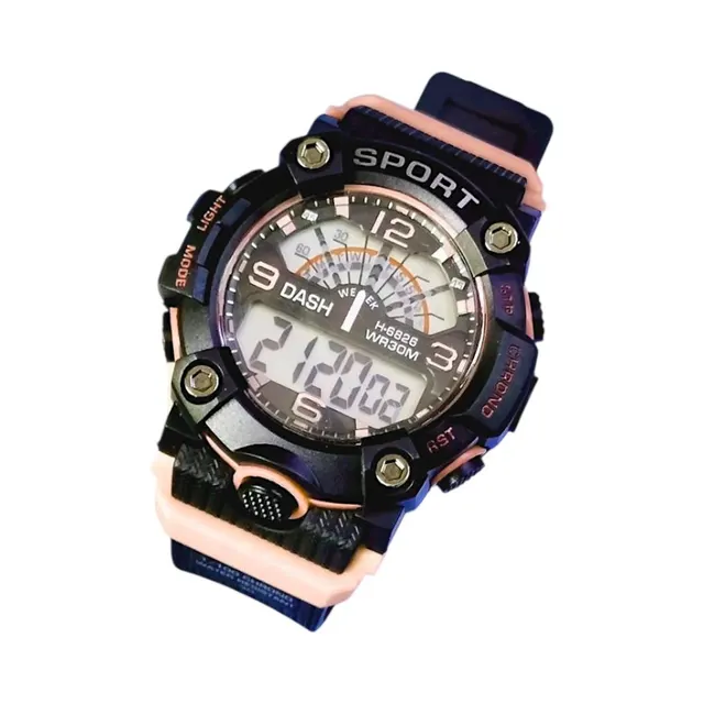 Ψηφιακό ρολόι χειρός - D6826 - Dash - 115166 - Light Orange