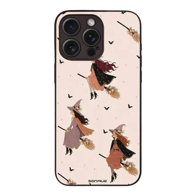 Θήκη Sonique Cozy Season Series για Apple iPhone 15 Pro Max Witches In Flight
