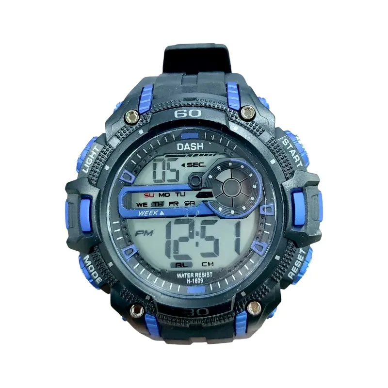 Ψηφιακό ρολόι χειρός - H1609 - Dash - 115169 - Black/Blue