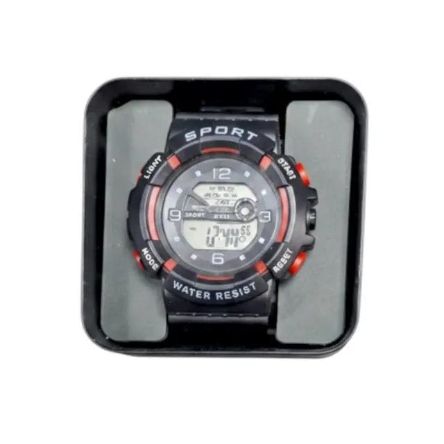Ψηφιακό ρολόι χειρός - 6859 - 115185 - Black/Red