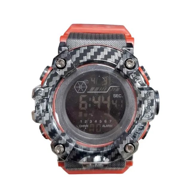 Ψηφιακό ρολόι χειρός - D81822 - 115181 - Black/Red