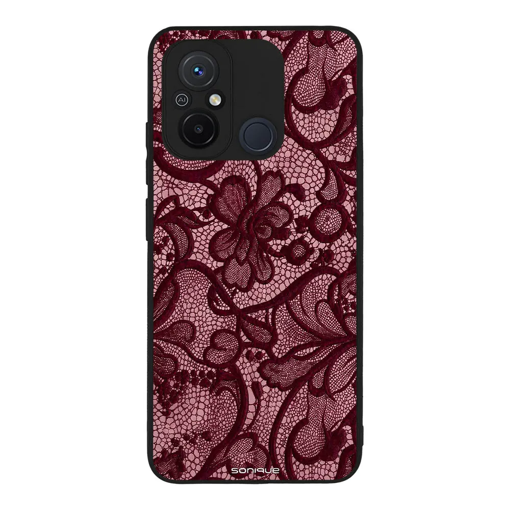 Θήκη Sonique DIVA Series για Xiaomi Redmi 12C Μπορντό Δαντέλα